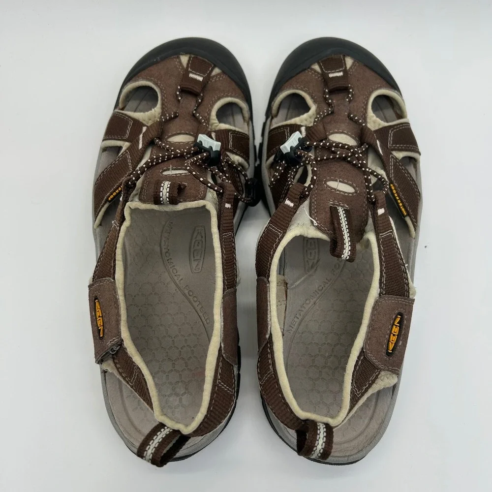 Keen Venice H2 Sandals Women 9.5 Brown Waterproof Hiking Gorpcore Sport Shoes
